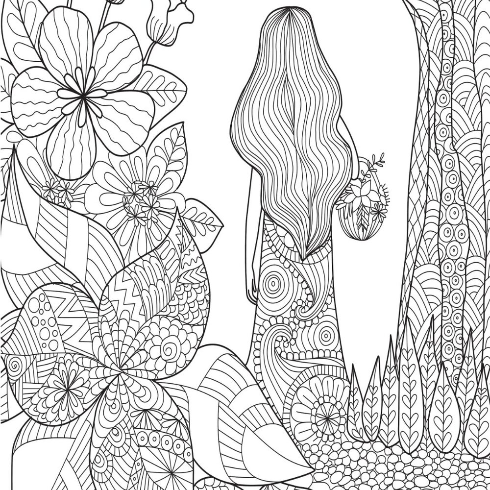Picture Zentangle Art Coloring Book (25 Images) - Picture 11 of 13